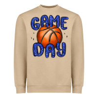 Mushroom game day basketball Heavyweight Sweatshirt - MaliasSmallBusiness