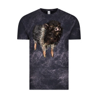 Cloud Black Baby Hampshire Pig Vintage Tee - LillyAllenDesigns