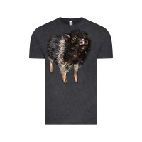 Vintage Black Baby Hampshire Pig Vintage Tee - LillyAllenDesigns