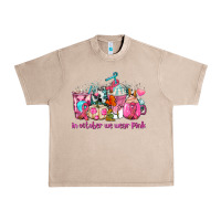 French Oak western cancer  in october we wear pink coffee cups with ribbons Urban Heavy Tee - AdoDesignShop