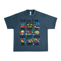 Midnight Navy god says  am autism Urban Heavy Tee - MaliasSmallBusiness