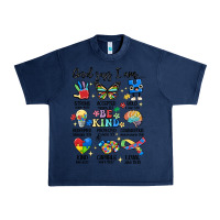 Navy god says  am autism Urban Heavy Tee - MaliasSmallBusiness