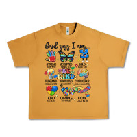 God Says  Am Autism Urban Heavy Tee | Teevron