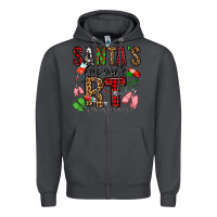 Smoke santa's favorite rt respiratory therapist Zipper Hoodie - Jasminsmagicworld