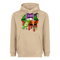 Mushroom Halloween lips Heavyweight Hoodie - NancyCooperArtShop