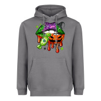 Storm Halloween lips Heavyweight Hoodie - NancyCooperArtShop