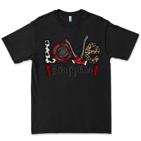 Black love firefighter Premium Tee - CowhideDigitalArt