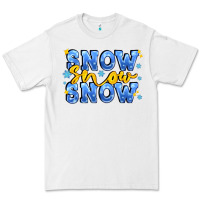 White snow snow snow with sparkle Premium Tee - AdoDesignShop