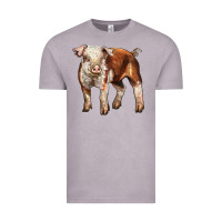 Vintage Zinc Baby Hereford Pig Vintage Tee - LillyAllenDesigns