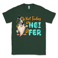 Sports Green not today heifer cow gnome Classic Tee - MaliasSmallBusiness
