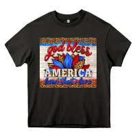 Asphalt god bless america land that i love Heavy Core Tee - HRA Design Shop