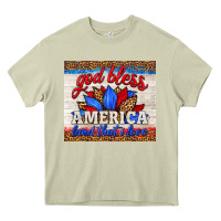 Mossy god bless america land that i love Heavy Core Tee - HRA Design Shop