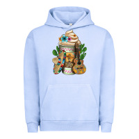 Pigment Grape Ice Mexican Hot Coffee Cup Urban Hoodie - FaDigitalArtStudio