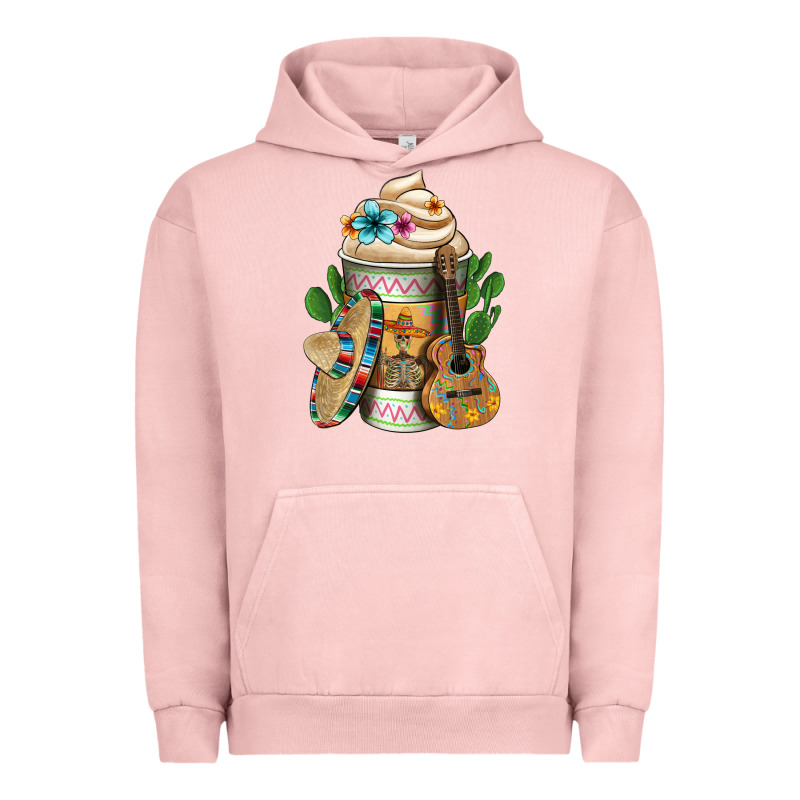 Mexican Hot Coffee Cup Urban Hoodie by FaDigitalArtStudio | Teevron