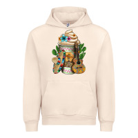 Sandshell Mexican Hot Coffee Cup Urban Hoodie - FaDigitalArtStudio