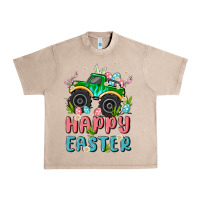 French Oak easter monster truck Urban Heavy Tee - MaliasSmallBusiness