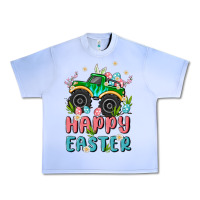 Grape Ice easter monster truck Urban Heavy Tee - MaliasSmallBusiness
