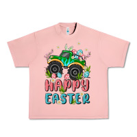 Salmon easter monster truck Urban Heavy Tee - MaliasSmallBusiness