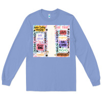 Colony Blue positive affirmation Long Sleeve Tee - MaliasSmallBusiness