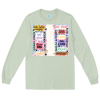Matcha positive affirmation Long Sleeve Tee - MaliasSmallBusiness