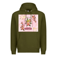 Army Green turn it for good Premium Hoodie - TumblerDesignByShophia