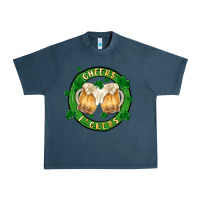 Midnight Navy cheers fckers Urban Heavy Tee - MaliasSmallBusiness