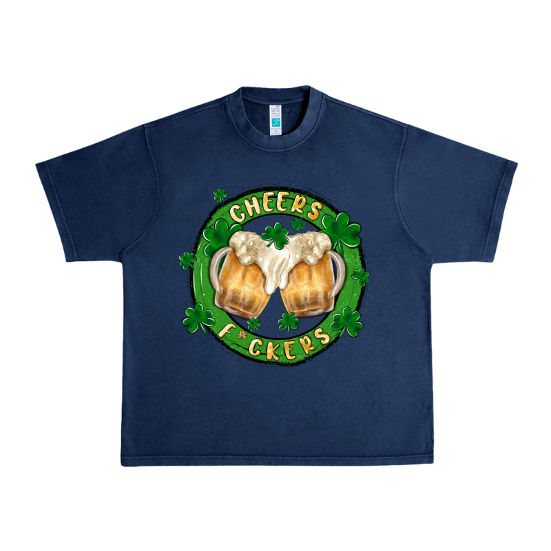 Cheers Fckers Urban Heavy Tee by MaliasSmallBusiness | Teevron