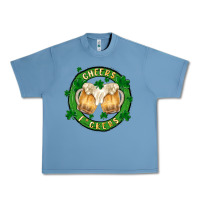 Pebble Blue cheers fckers Urban Heavy Tee - MaliasSmallBusiness