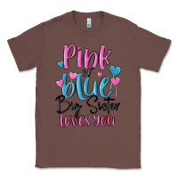 Chestnut pink or blue big sister loves you Classic Tee - MaliasSmallBusiness