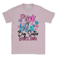 Lilac pink or blue big sister loves you Classic Tee - MaliasSmallBusiness
