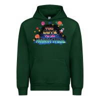 Forest Green Too cute to be neurotypical Urban Hoodie - FaDigitalArtStudio