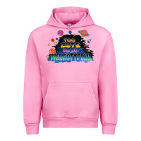 Fuchsia Pink Too cute to be neurotypical Urban Hoodie - FaDigitalArtStudio