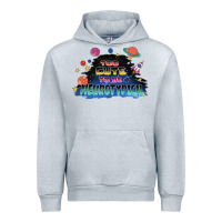 Heather Grey Too cute to be neurotypical Urban Hoodie - FaDigitalArtStudio