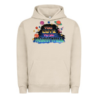 Pigment French Oak Too cute to be neurotypical Urban Hoodie - FaDigitalArtStudio