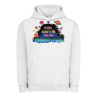 Pigment Lunar Rock Too cute to be neurotypical Urban Hoodie - FaDigitalArtStudio
