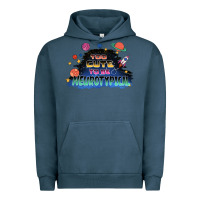 Pigment Midnight Navy Too cute to be neurotypical Urban Hoodie - FaDigitalArtStudio