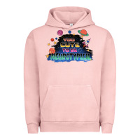 Pigment Salmon Too cute to be neurotypical Urban Hoodie - FaDigitalArtStudio