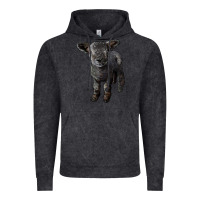 Vintage Black southdown baby sheep Vintage Hoodie - LillyAllenDesigns
