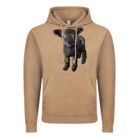Vintage Coffee southdown baby sheep Vintage Hoodie - LillyAllenDesigns
