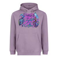 Fueled By Crystals And Coffee Halloween Heavyweight Hoodie | Teevron