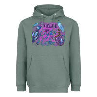 Sage Fueled by crystals and coffee halloween Heavyweight Hoodie - NancyCooperArtShop