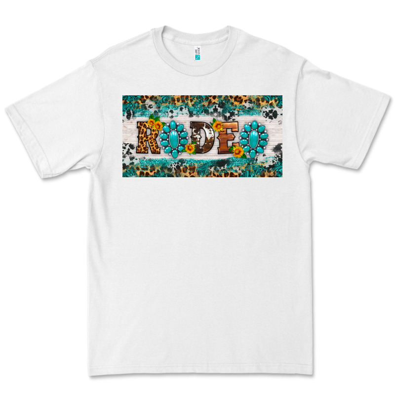 Rodeo License Plate Premium Tee by HRA Design Shop | Teevron