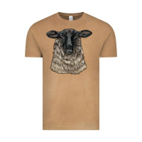 Vintage Camel Suffolk Sheep Head Vintage Tee - LillyAllenDesigns