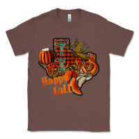 Chestnut happy fall texas Classic Tee - CowhideDigitalArt