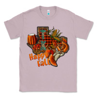 Lilac happy fall texas Classic Tee - CowhideDigitalArt