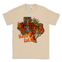 Mushroom happy fall texas Classic Tee - CowhideDigitalArt