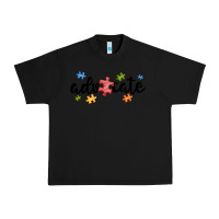 Black advocate autism Urban Heavy Tee - MaliasSmallBusiness