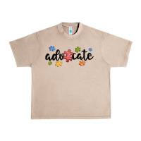 French Oak advocate autism Urban Heavy Tee - MaliasSmallBusiness