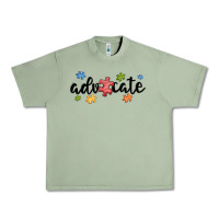 Oil Green advocate autism Urban Heavy Tee - MaliasSmallBusiness