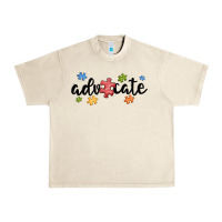Sandshell advocate autism Urban Heavy Tee - MaliasSmallBusiness